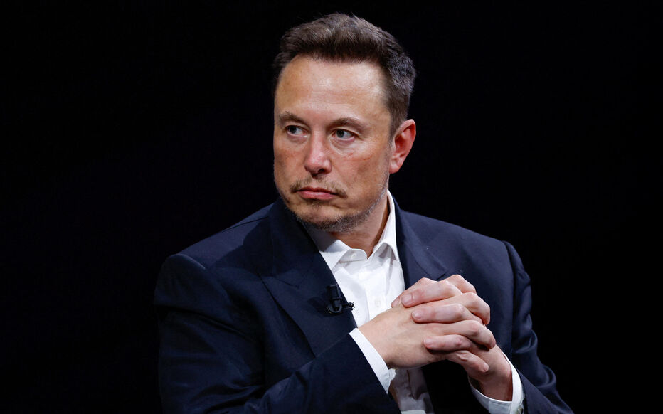 FILE PHOTO: Tesla CEO and X owner Elon Musk attends the VivaTech conference in Paris